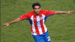 Foto que representa a El campeón con Pachuca que es el máximo goleador de Paraguay en los Mundiales