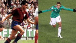 Foto que representa a ¡Cracks! Chicharito y su abuelo le anotaron al mismo equipo en un Mundial con 56 años de diferencia