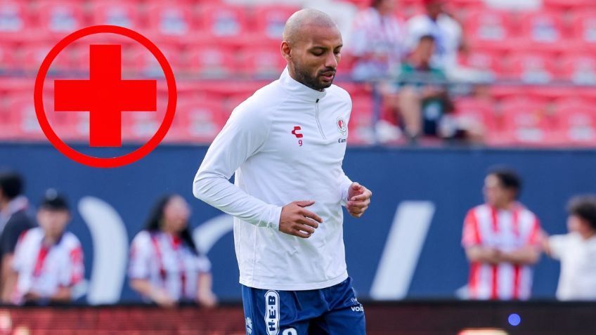 San Luis pierde a Joao Pedro por lesión de ligamento cruzado; ¿cuánto tiempo estará fuera?