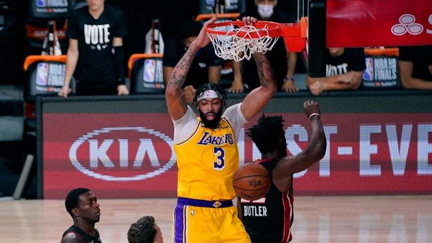 Finales NBA: Lakers toma ventaja ante el Heat sin pasar contratiempos