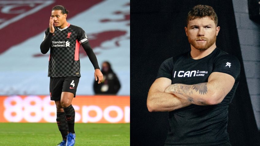 ¿Canelo Álvarez ante Virgil Van Dijk en una pelea? La reacción del futbolista ante ofrecimiento