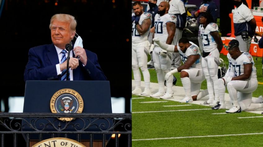 Denuncian que Trump utiliza a la NFL para beneficiarse en campaña electoral