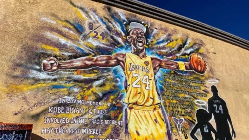 Black Mamba: Los murales en memoria de Kobe Bryant tras el título de Lakers