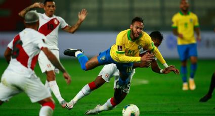 Neymar supera a Ronaldo con triplete y polémica goleada de Brasil sobre Perú