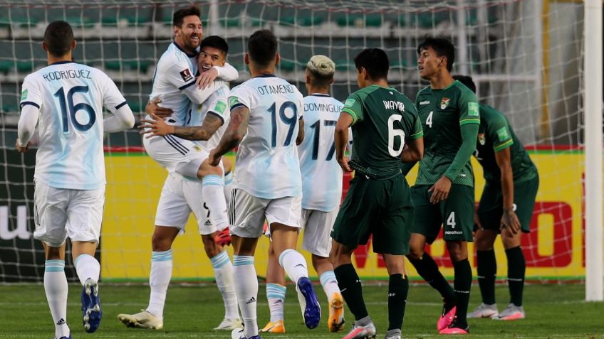 Argentina se comporta a la altura para vencer a Bolivia en La Paz