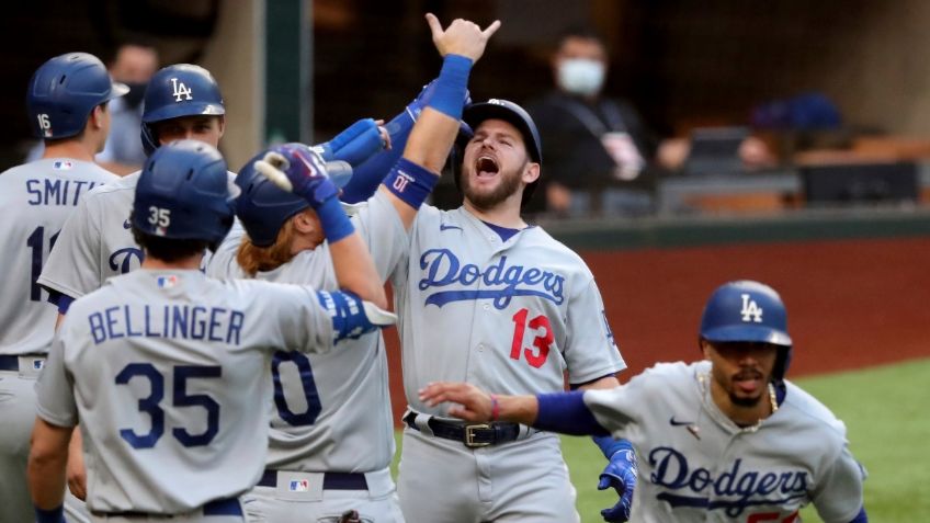 Dodgers apalea a los Braves y registra nueva marca en los playoffs