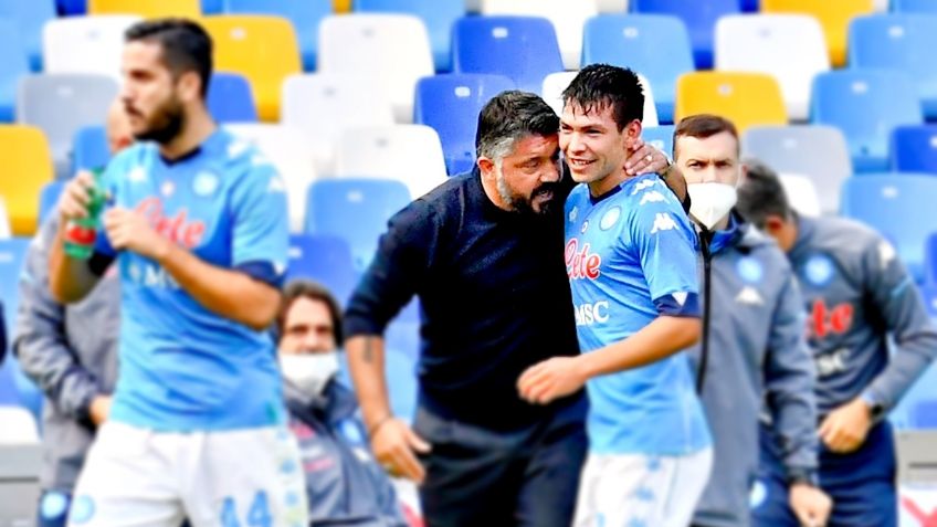 Chucky Lozano iguala marca goleadora en solo dos partidos con Napoli