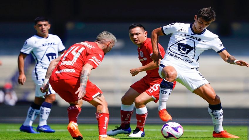 Liga MX: Pumas se lleva los tres puntos de Toluca, con grave error del portero