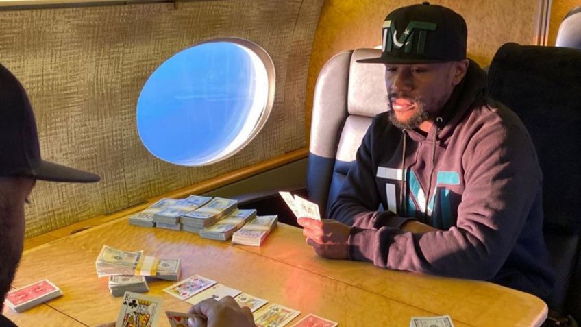 Floyd Mayweather presume cuánto ganó por apostar a Teófimo López