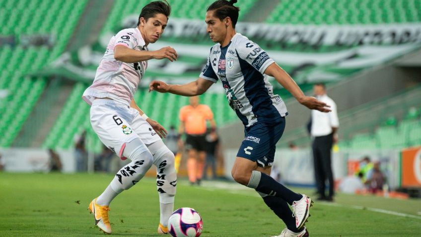 Santos y Pachuca desaprovechan oportunidad de escalar posiciones y empatan 1-1