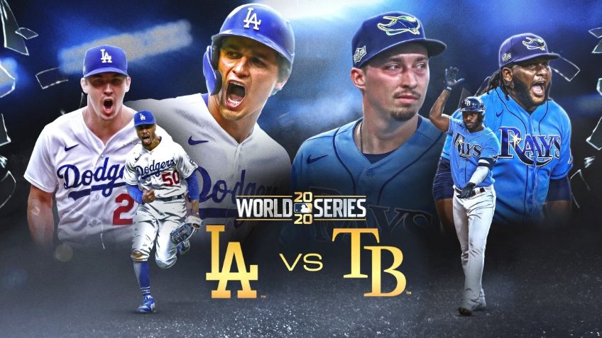 Serie Mundial: Días y horas de juegos entre Dodgers y Rays por el título de Grandes Ligas