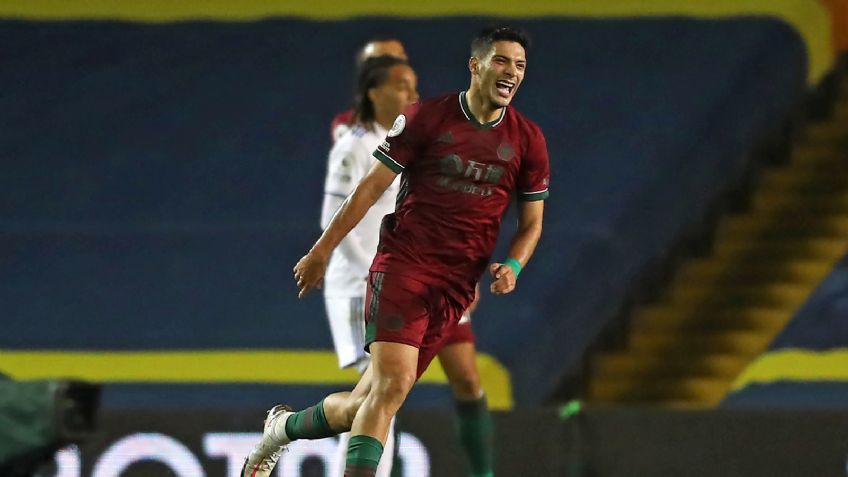 Gol de Raúl Jiménez sorprende en el Leeds United vs Wolves (VIDEO)