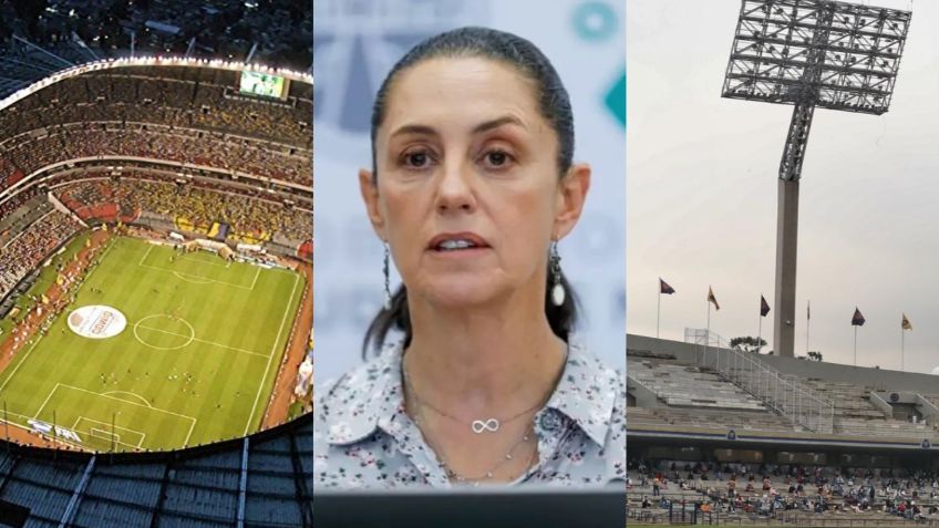 Claudia Sheinbaum responde si permitirá aficionados en Estadio Azteca y CU