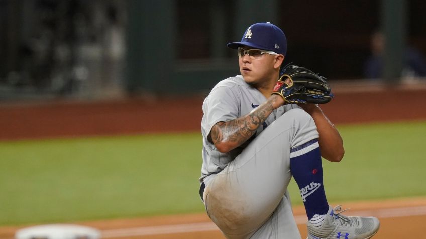 Julio Urías se pronuncia luego de su tambaleante debut con los Dodgers