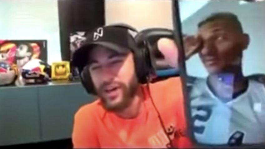 Neymar filtra por accidente el número telefónico de este jugador en Twitch (VIDEO)