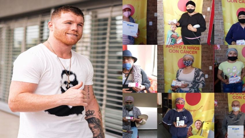 Canelo Álvarez sorprende con noble gesto hacia niños con cáncer