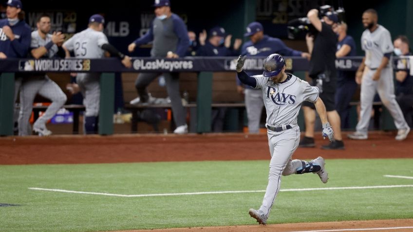 MLB: Rays explotan su ataque ante Dodgers 4-6 y emparejan la Serie Mundial