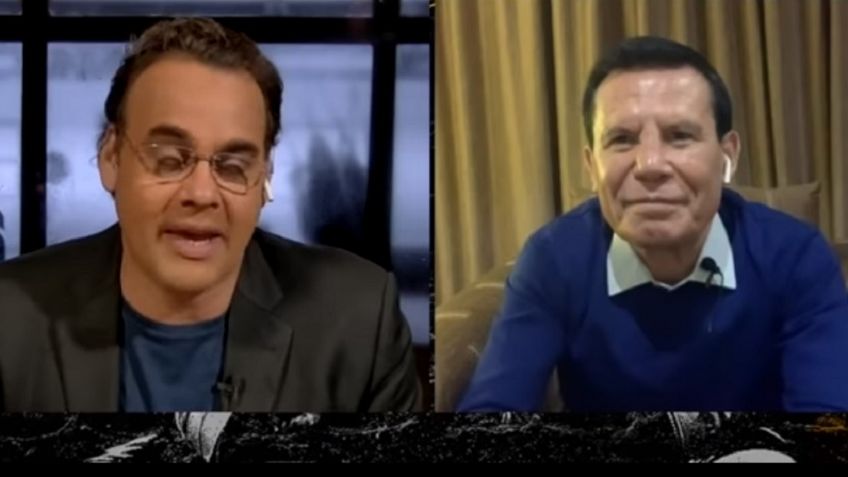 La historia jamás contada de David Faitelson en compañía de Julio César Chávez