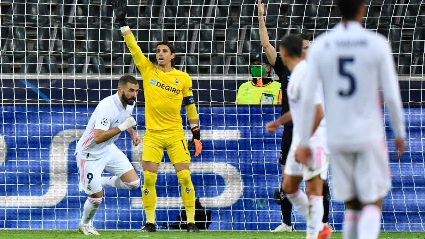 Reacción merengue en Champions; Real Madrid rescata el empate ante el Gladbach