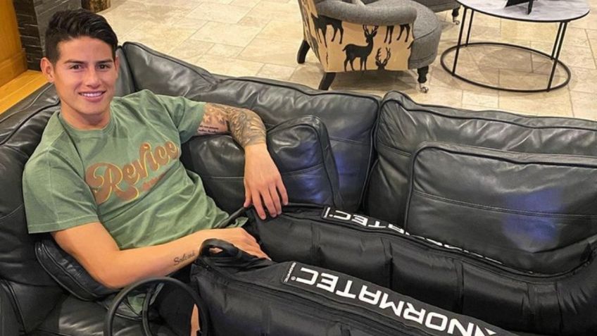 James Rodríguez sufre lesión en los testículos ¿Cómo realiza su recuperación?