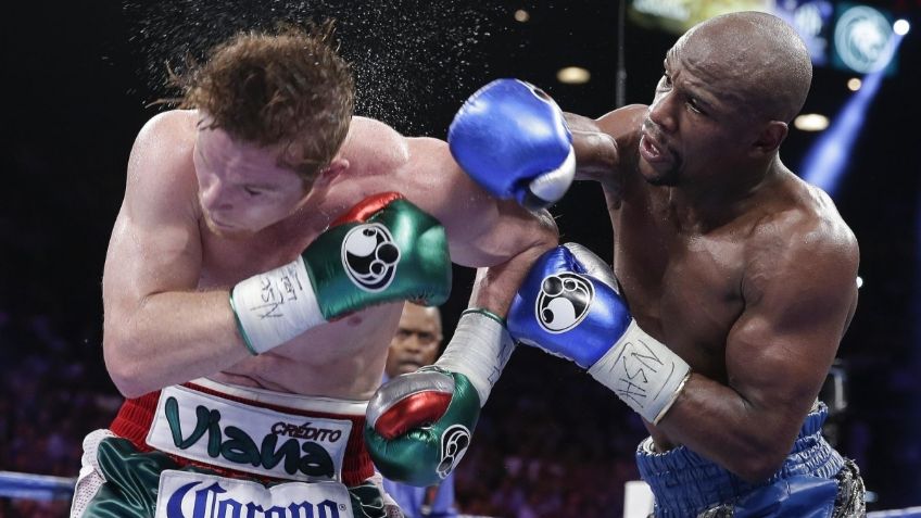 ¿De qué depende una revancha de Mayweather contra el Canelo Álvarez?