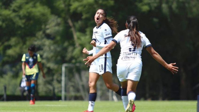 Golazo en el Clásico entre Pumas y América de la Liga MX Femenil (VIDEO)
