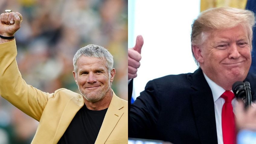 Brett Favre, histórico jugador de la NFL asegura que votará por Donald Trump