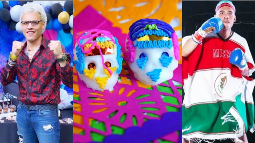 Julio César Chávez Jr. arma Tik Tok con la 'huesuda' en calaverita de Día de Muertos