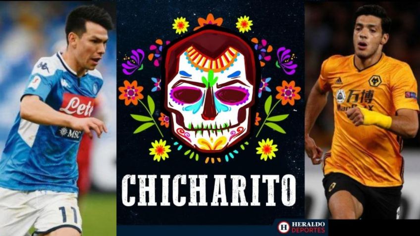 Chicharito, Chucky y Jiménez, buscan goles en su calaverita de Día de Muertos