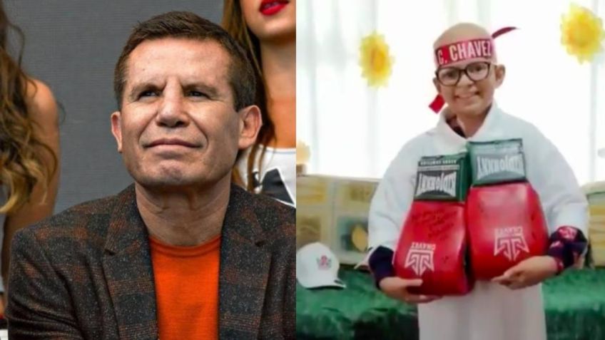 Julio César Chávez tiene valioso gesto con este niño (VIDEO)