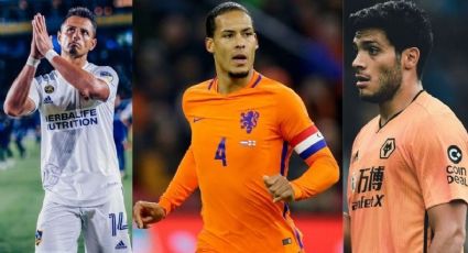 Van Dijk ignora a Raúl Jiménez y ubica antes a Chicharito (VIDEO)