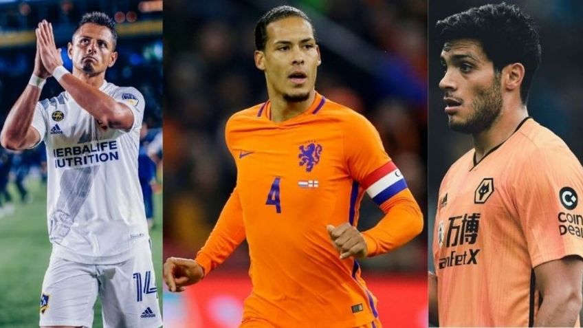 Van Dijk ignora a Raúl Jiménez y ubica antes a Chicharito (VIDEO)
