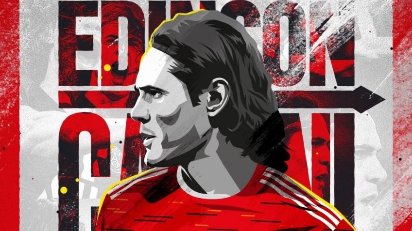 Manchester United hace oficial el fichaje de Edinson Cavani