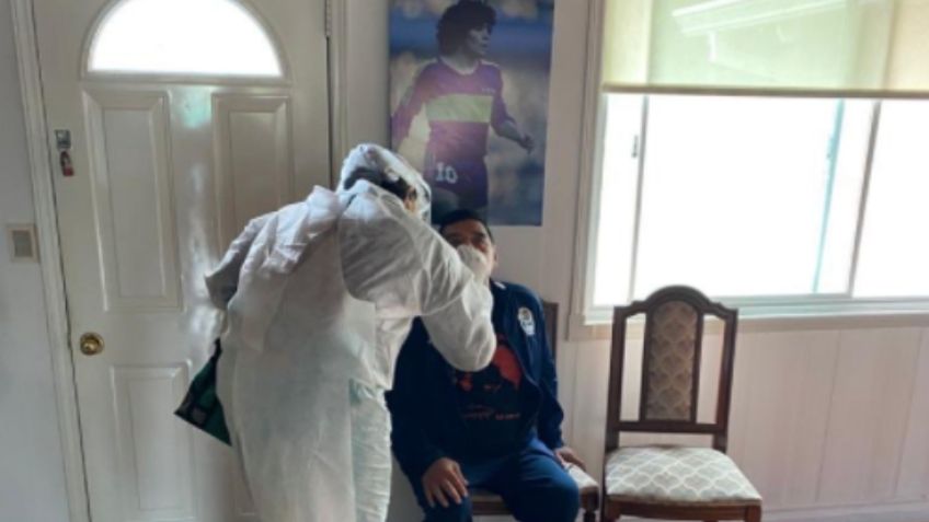 Maradona da negativo: confirman resultados de Diego tras caso de Covid-19