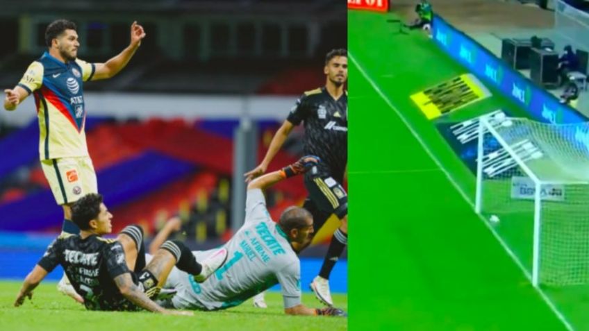 Henry Martín genera polémica por gol anulado en el América vs Tigres (VIDEO)