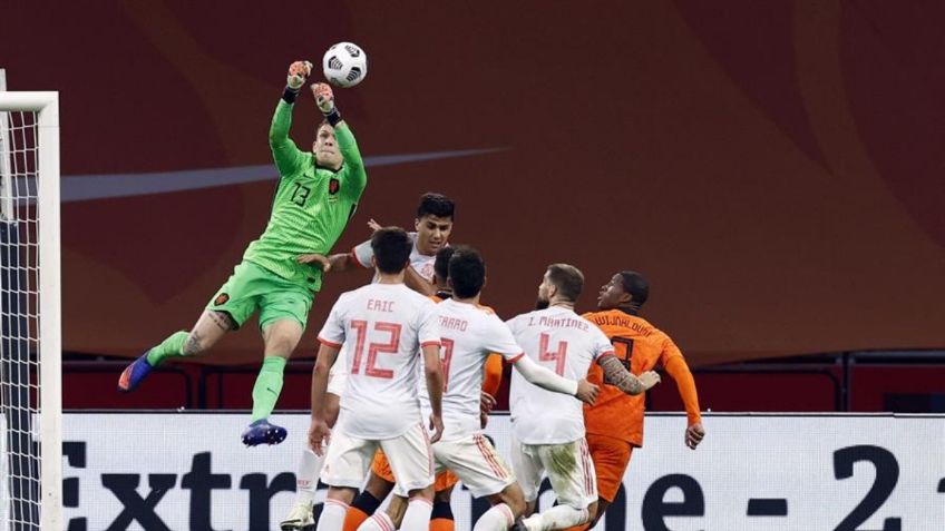 Holanda y España no se hacen daño; empatan 1-1 en Ámsterdam