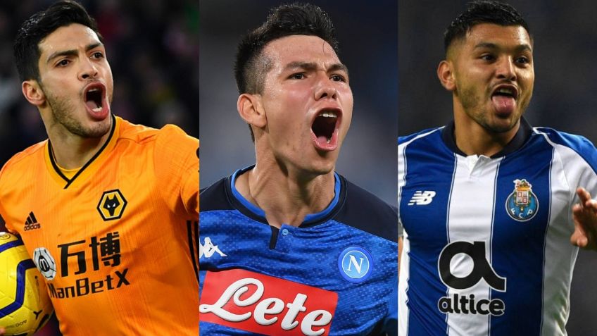 Tridente Raúl Jiménez, Chucky y Tecatito, el tercer más caro del continente