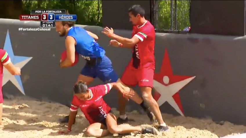 Exatlón México: Pato Araujo confronta a Keno Martell en prueba por 'La Fortaleza'