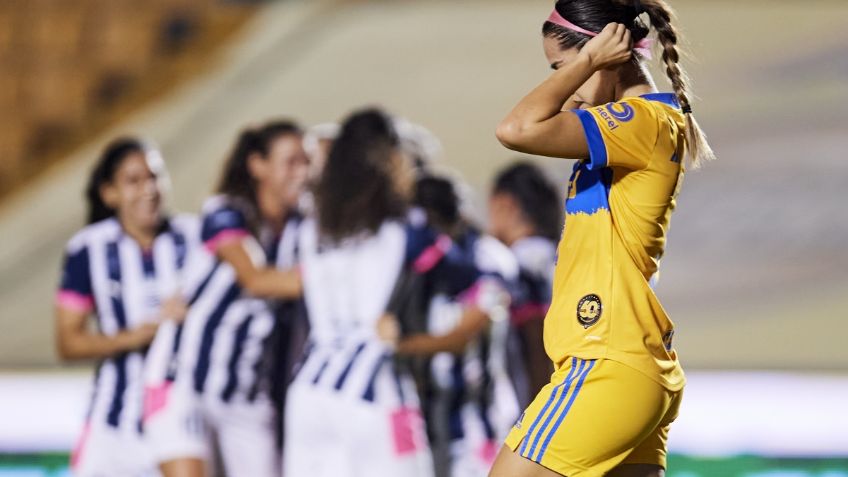 Rayadas rompe invicto de Tigres y se llevan el Clásico Regio de la Liga MX Femenil