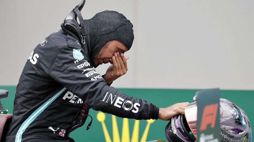 F1: La emoción de Lewis Hamilton al conquistar nuevo título e igualar a Schumacher (VIDEO)