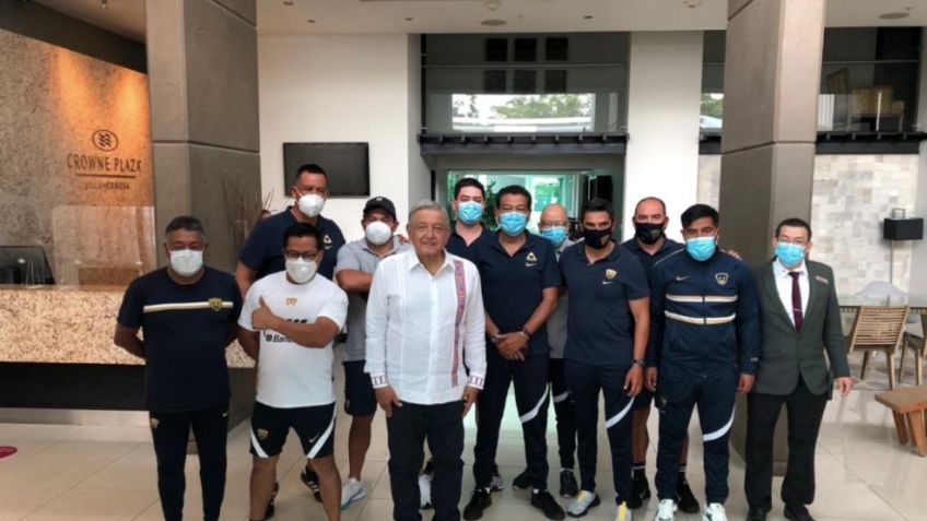 Liga de Expansión MX: Jugadores de Pumas Tabasco reciben apoyo de AMLO