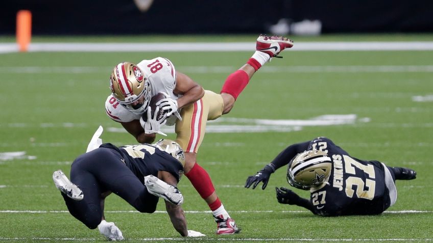 NFL: ¡A una mano! Jordan Reed se luce con atrapada ante los Saints (VIDEO)