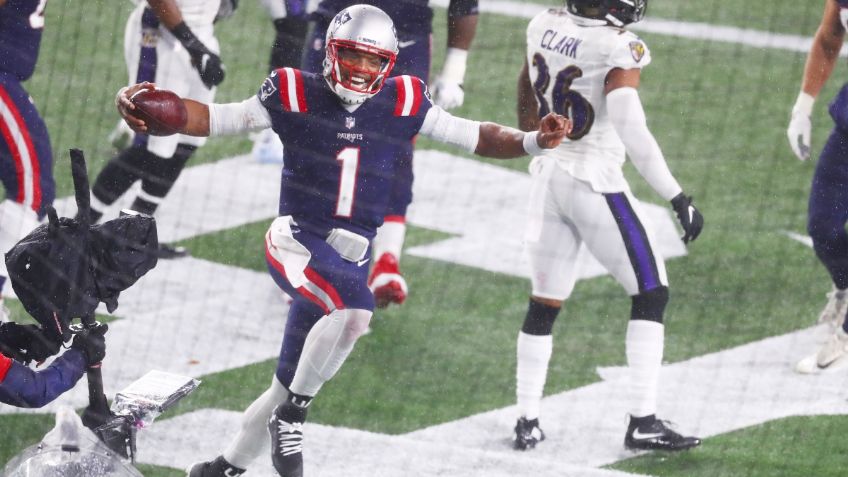 NFL: Cam Newton y Patriots toman fuerza a costa de los Baltimore Ravens