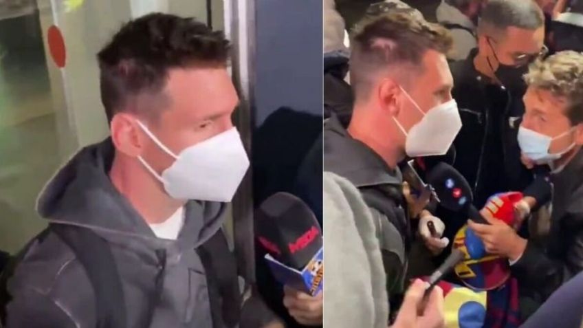 Messi responde furioso al ser preguntado por el tío de Griezmann (VIDEO)