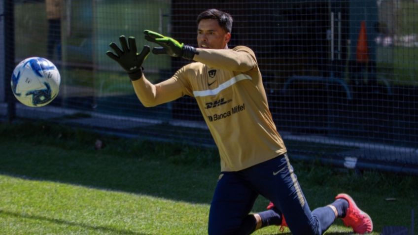 Pumas: con buenas noticias tras la lesión de Alfredo Talavera