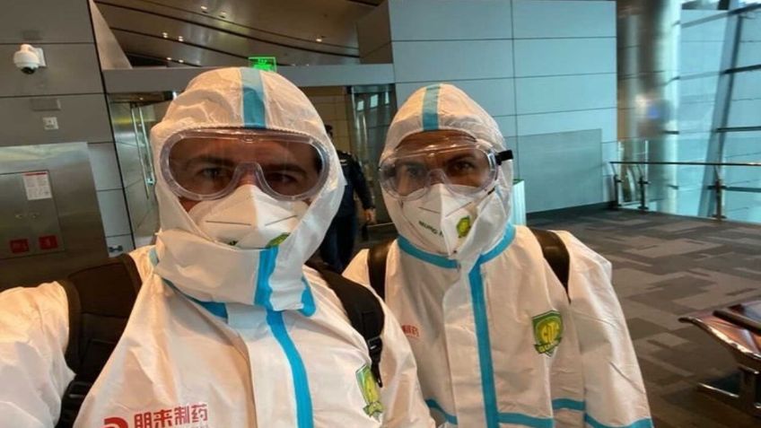 El atuendo viral con el que Beijing Guoan viaja a la Champions asiática (VIDEO)