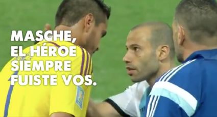 El emotivo homenaje de la AFA a Javier Mascherano: "El héroe fuiste vos" (VIDEO)