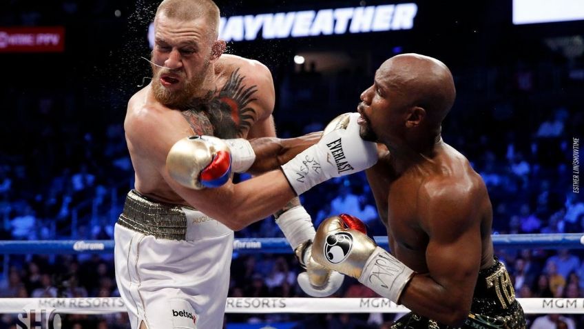 Conor McGregor se mete en pelea de Floyd Mayweather con un youtuber