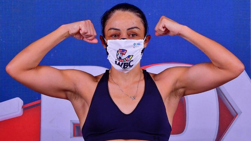 Jackie Nava presume FOTO de su six-pack a días de su pelea