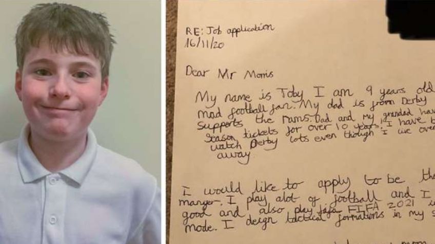 Premier League: Niño de 9 años se postula como técnico de un equipo